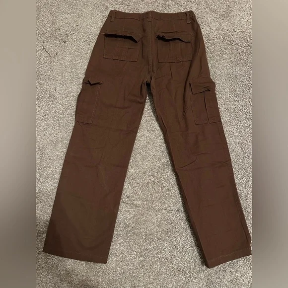 Brown Cargo Pants - Picture 3 of 5